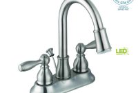 Glacier Bay Mandouri 4 In Centerset 2 Handle Led Bathroom Faucet In for size 1000 X 1000