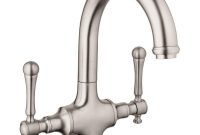 Grohe Bridgeford 2 Handle Bar Faucet In Brushed Nickel 31055en0 inside measurements 1000 X 1000