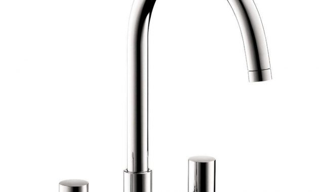 Hansgrohe 38053001 Axor Uno Widespread 2 Handle High Arc Bathroom within size 1000 X 1000