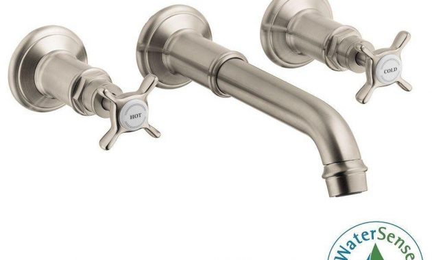 Hansgrohe Axor Montreux 2 Handle Wall Mount Bathroom Faucet In in proportions 1000 X 1000