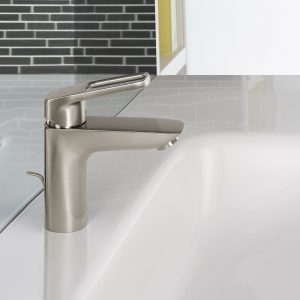 Hansgrohe Logis Loop Single Hole Bathroom Faucet Brushed Nickel pertaining to size 2000 X 2000