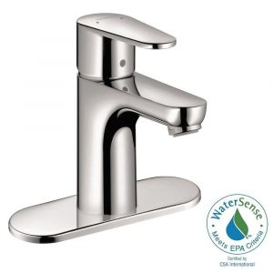 Hansgrohe Talis E2 Single Hole 1 Handle Bathroom Faucet In Chrome throughout dimensions 1000 X 1000