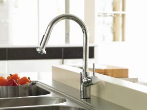 Hansgrohe Talis S Kitchen Faucet Steel Optic Elegant Hansgrohe in sizing 1066 X 800