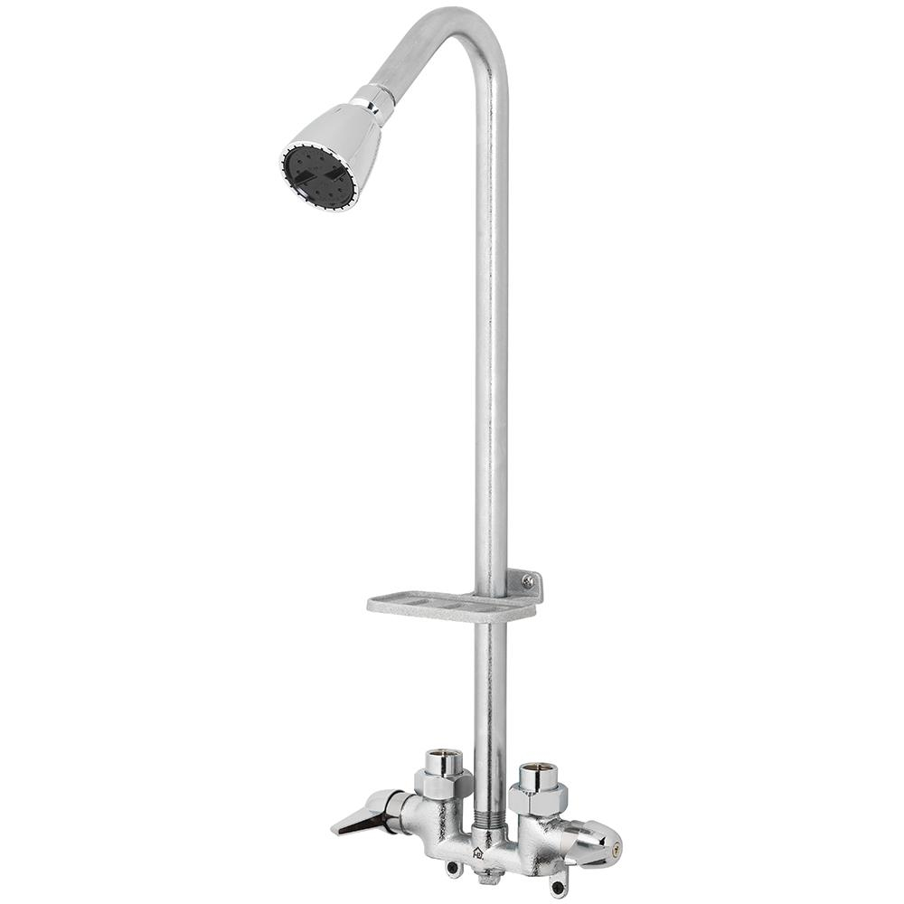 Homewerks Worldwide 1 Spray Outdoor Utility Shower Faucet In Chrome throughout proportions 1000 X 1000