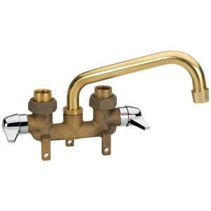 Homewerks Worldwide 2 Handle Laundry Tray Faucet In Rough Brass 3310 regarding sizing 1000 X 1000