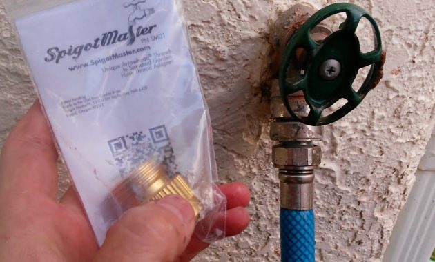 Howto Get Rid Of That Horrible Backflow Preventer On Your Hose with regard to measurements 1365 X 768