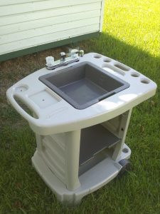 Inspirational Portable Outdoor Sink Garden Camp Kitchen Camping Rv throughout measurements 1200 X 1600