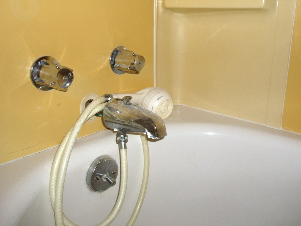 Installing Bathtub Faucet With Handheld Shower Berg San Decor throughout size 1024 X 768