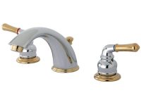 Kingston Brass 8 In Widespread 2 Handle Mid Arc Bathroom Faucet In with proportions 1000 X 1000