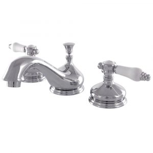Kingston Brass Classic Lever 8 In Widespread 2 Handle Bathroom intended for measurements 1000 X 1000