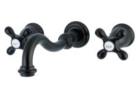 Kingston Brass Ks3125ax Wall Mount Bathroom Faucet Oil Rubbed in dimensions 1000 X 1000