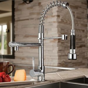 Kitchen Sink Faucet Spraying Water Kitchen Sink And Kitchen Wall Decor pertaining to sizing 1500 X 1500