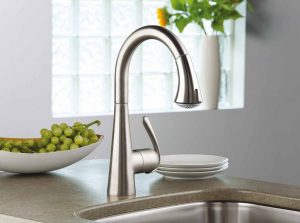 Kitchen Sink Faucets Gaining Room Antiqueness Traba Homes for size 1076 X 800