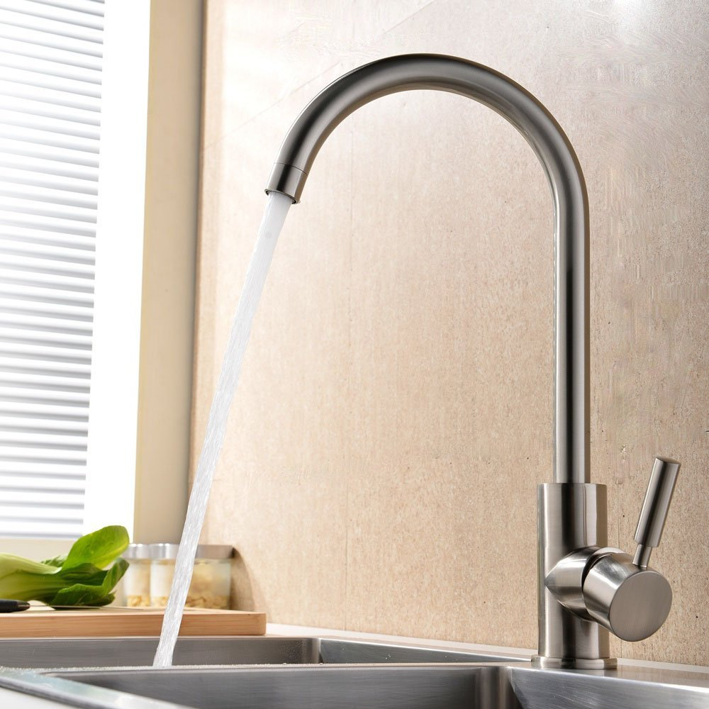 Kitchen Sink Faucets In Completely Different Finishes And Types regarding measurements 1000 X 1000