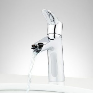 Kopren Single Hole Waterfall Faucet Bathroom regarding proportions 1500 X 1500