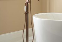 Leta Freestanding Tub Faucet With Hand Shower Bathroom inside proportions 1500 X 1500