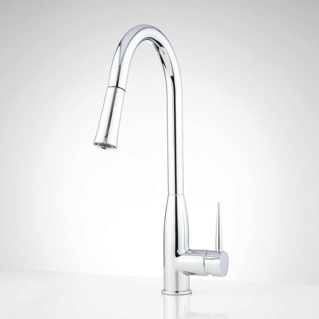 Kitchen Faucet With Extra Long Spout Reach 