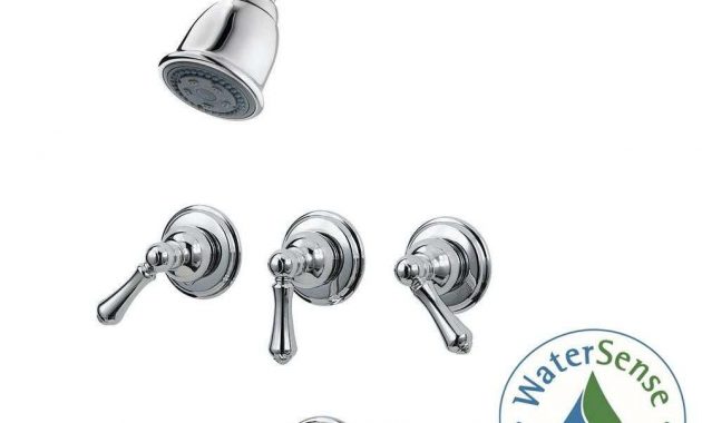 Moen 3 Handle Tub And Shower Faucet Best Of Pfister 3 Handle Tub And with sizing 1000 X 1000