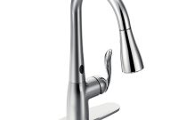 Moen Arbor Single Handle Pull Down Sprayer Touchless Kitchen Faucet intended for size 1000 X 1000