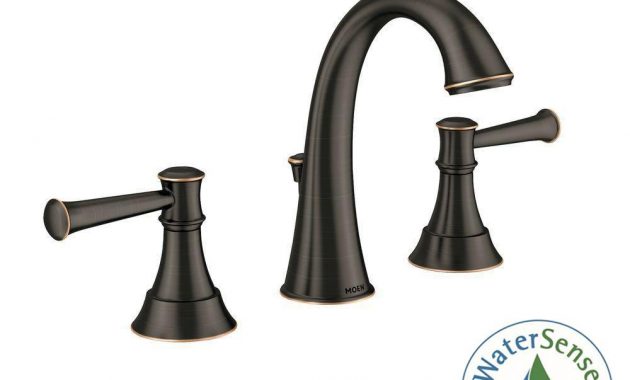 Moen Ashville 8 In Widespread 2 Handle High Arc Bathroom Faucet intended for size 1000 X 1000