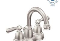 Moen Banbury 4 In Centerset 2 Handle Bathroom Faucet In Spot Resist within size 1000 X 1000