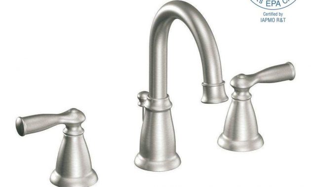 Moen Banbury 8 In Widespread 2 Handle High Arc Bathroom Faucet In for proportions 1000 X 1000