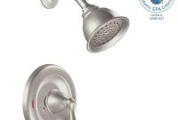 Moen Banbury Single Handle 1 Spray Shower Faucet With Valve In Spot in dimensions 1000 X 1000