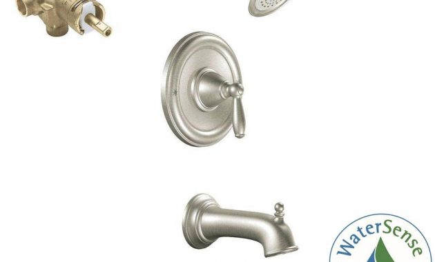 Moen Brantford Single Handle 1 Spray Posi Temp Tub And Shower Faucet inside sizing 1000 X 1000