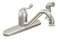Moen Ca87520srs Spot Resist Stainless Kitchen Faucet With Off Board with size 2000 X 2000
