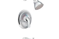 Moen Chateau Posi Temp Single Handle 1 Spray Tub And Shower Faucet within proportions 1000 X 1000