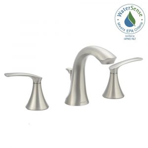 Moen Darcy 8 In Widespread 2 Handle High Arc Bathroom Faucet In for dimensions 1000 X 1000