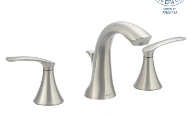 Moen Darcy 8 In Widespread 2 Handle High Arc Bathroom Faucet In for measurements 1000 X 1000