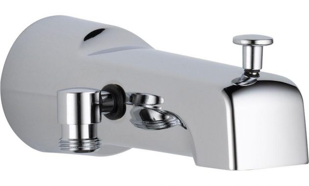 Moen Diverter 55 In Tub Spout With Slip Fit Connection In Chrome inside dimensions 1000 X 1000