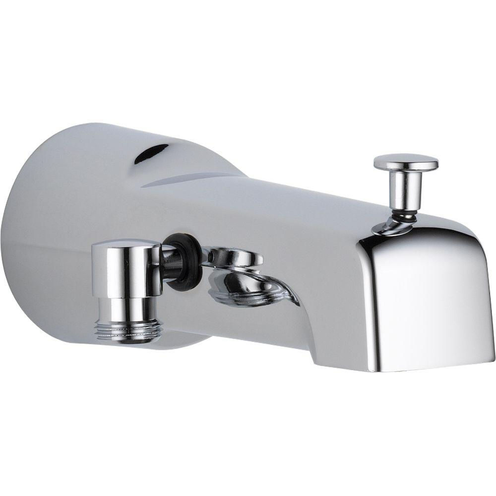 Moen Diverter 55 In Tub Spout With Slip Fit Connection In Chrome inside dimensions 1000 X 1000