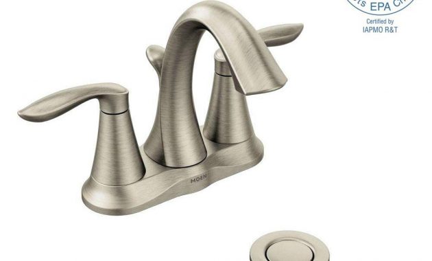 Moen Eva 4 In Centerset 2 Handle High Arc Bathroom Faucet In pertaining to size 1000 X 1000