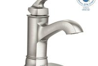 Moen Hensley Single Hole Single Handle Bathroom Faucet Featuring within proportions 1000 X 1000