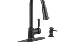 Moen Lindley Single Handle Pull Down Sprayer Kitchen Faucet With regarding measurements 1000 X 1000