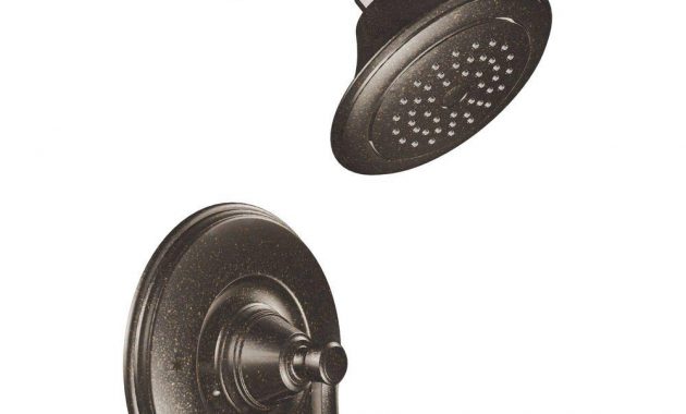 Moen Rothbury Posi Temp 1 Handle Shower Only In Oil Rubbed Bronze in measurements 1000 X 1000