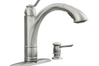Moen Walden Single Handle Pull Out Sprayer Kitchen Faucet With throughout proportions 1000 X 1000
