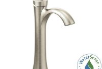 Moen Wynford Single Hole Single Handle Vessel Bathroom Faucet In throughout dimensions 1000 X 1000