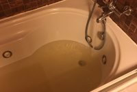 Nasty Brown Poo Water Coming Out Of The Faucet In The Broke Water within dimensions 987 X 1317