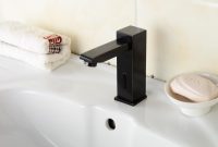 Oil Rubbed Bronze Bathroom Sink Tap With Automatic Sensor Fa0116r throughout proportions 1972 X 1306