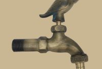 Outdoor Faucet Bird Spigot Solid Brass Antique Finish Garden Tap Hose Not Incl in dimensions 1200 X 1200