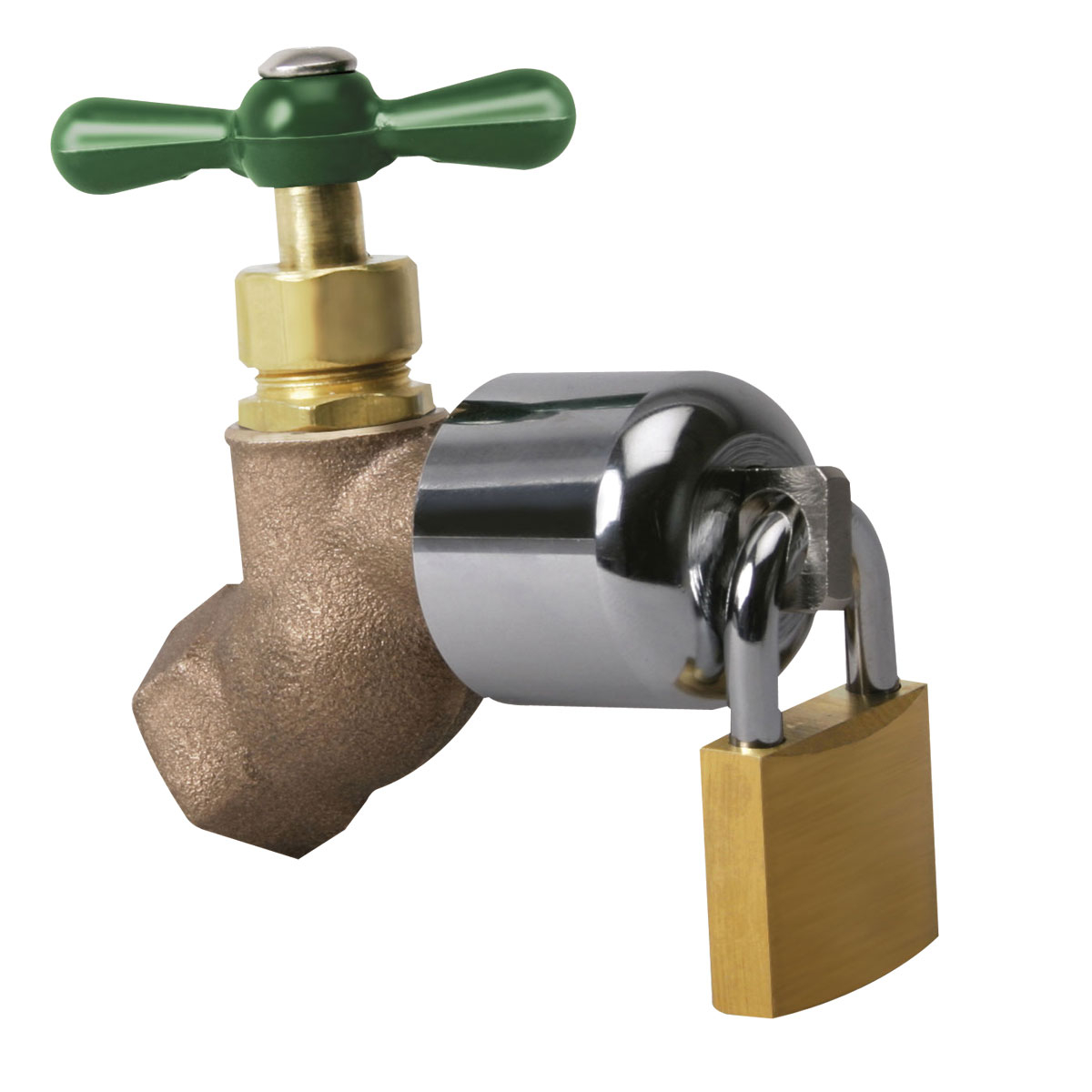 Outdoor Faucet Lock With Padlock for measurements 1200 X 1200