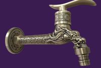 Outdoor Garden Faucet Antique Brass Spigot Spout Tap with measurements 1200 X 1200