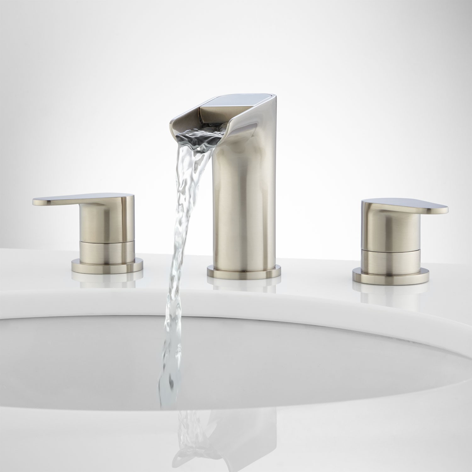 Pagosa Widespread Waterfall Faucet Bathroom regarding dimensions 1500 X 1500