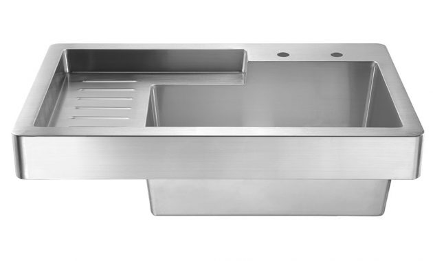 Pearlhaus 33 Inch Single Bowl Drop In Drain Board Utility Sink 8 throughout size 1000 X 1000