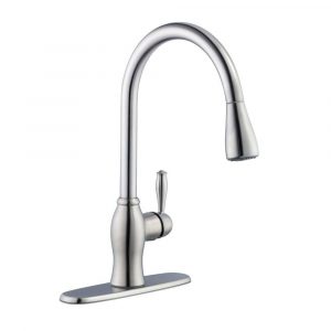 Pegasus 1050 Pull Down Sprayer Kitchen Faucet In Stainless Steel intended for measurements 1000 X 1000