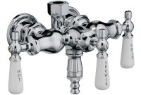 Pegasus 3 Handle Claw Foot Tub Faucet With Old Style Spigot And pertaining to size 1000 X 1000