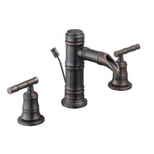 Pegasus Bamboo 8 In Widespread 2 Handle Low Arc Bathroom Faucet In for measurements 1000 X 1000